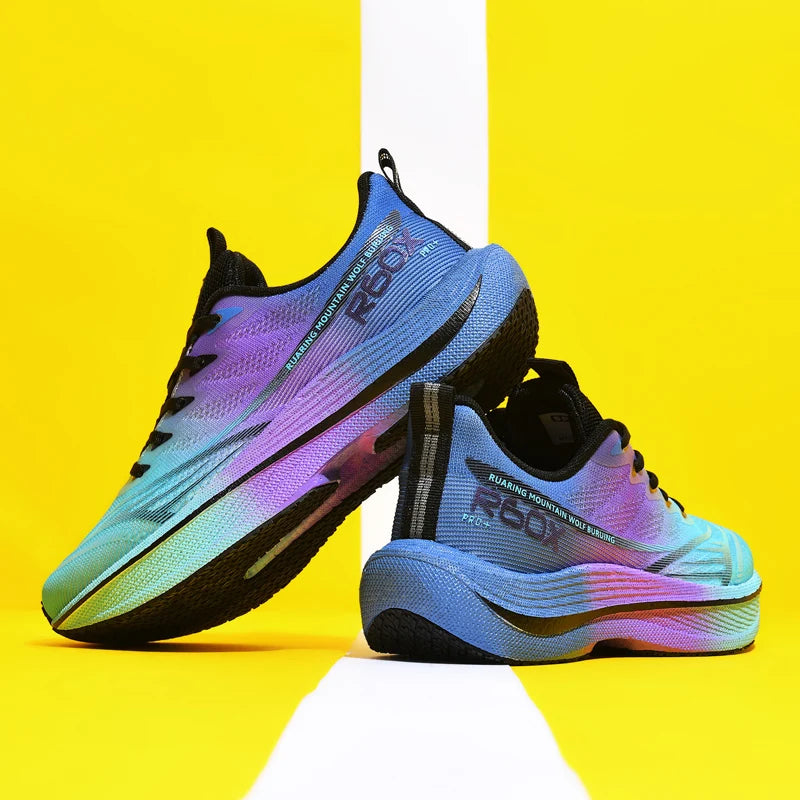 New strides, new records BIG Size 48 Men's Marathon Air Cushion Running Shoes Breathable Lightweight Women's Comfortable Athletic Nonskid Sports Sneakers