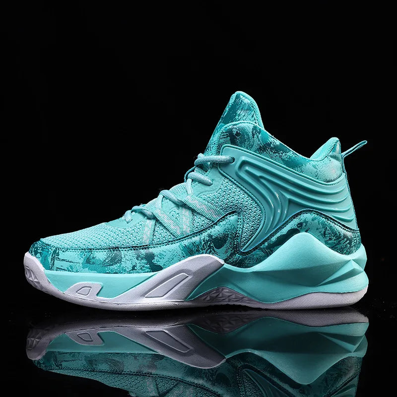 2026 Spring New Men's Shoes Colorful High Top Breath,High-Performance Basketball Shoes- DOMINATE Any court!!