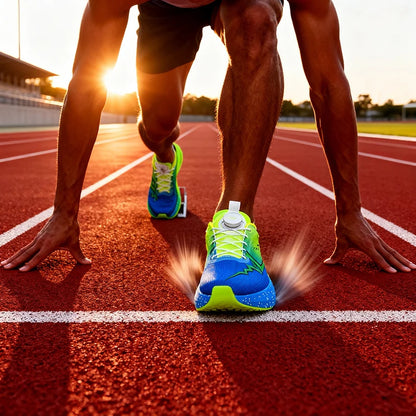 Men Marathon Running Shoes Carbon Board Speciality Sports Breathable Lightweight Women's Comfortable Athletic Nonskid Sneakers Every step brings you closer to victory!