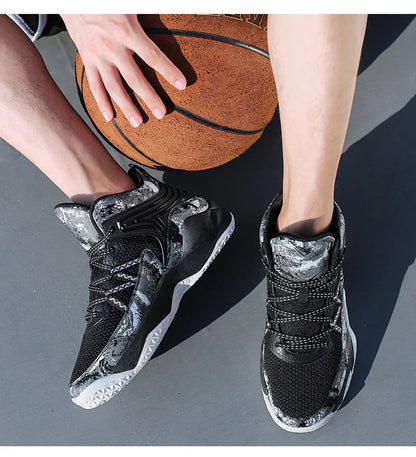 2026 Spring New Men's Shoes Colorful High Top Breath,High-Performance Basketball Shoes- DOMINATE Any court!!