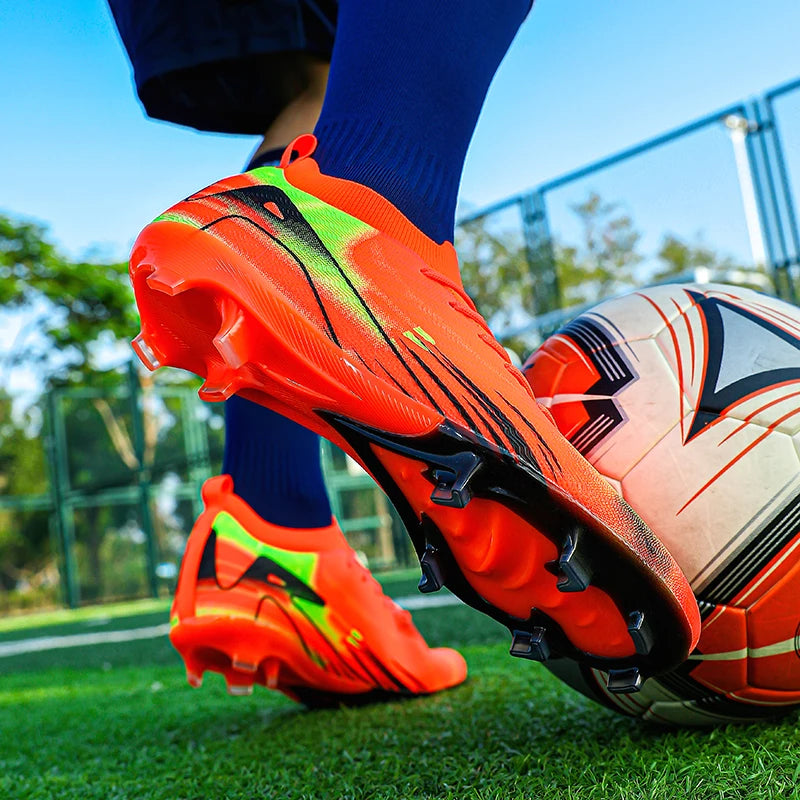 Speed, control, victory, the field is yours New Men's Soccer Shoes TF/FG Hot Selling High Quality Children's Football Boots Outdoor Sneakers