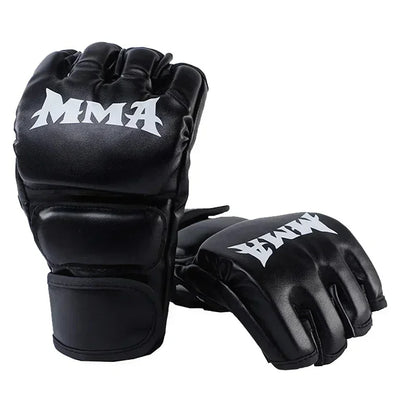 Take control of the fight Professional Boxing Training Gloves Half Finger