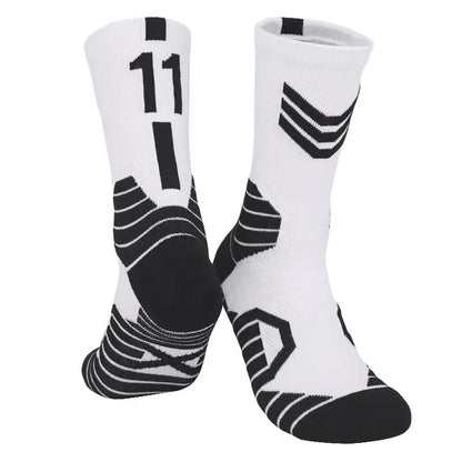 Elite Basketball Socks for Men Kobe Bryant Sports Boy and Children Wears the number of basketball legends