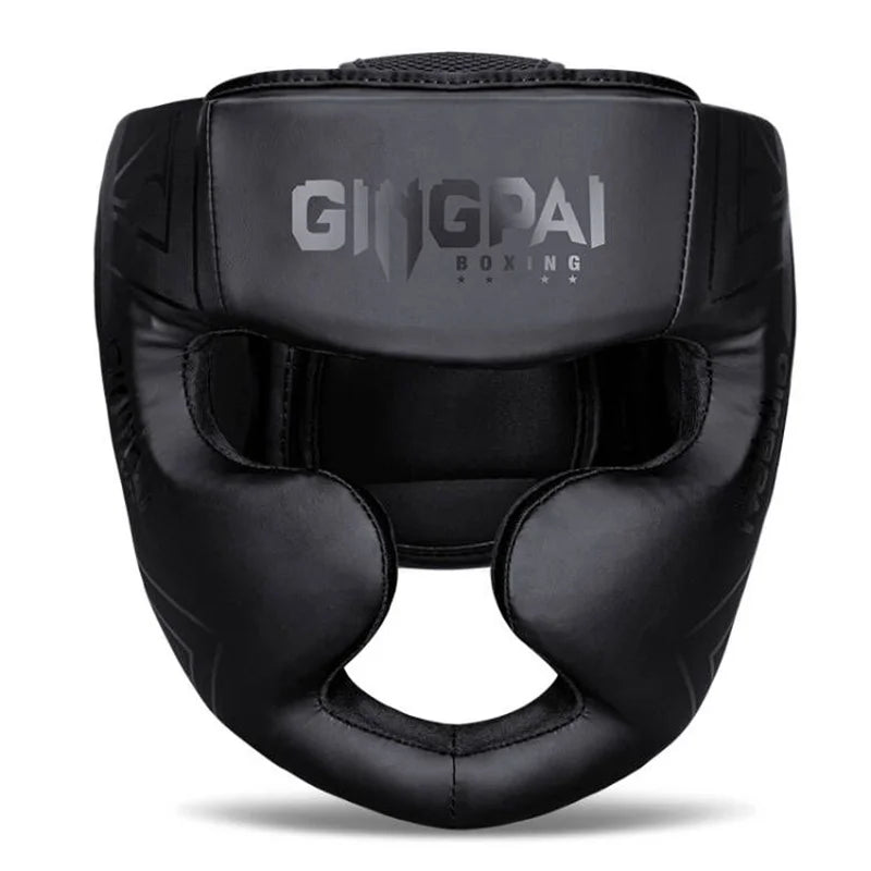 Protect your mind. Unleash your potential. Promotion Boxing MMA Safety Helmet Head Gear Protectors Adult Child Training Headgear Muay Thai Kickboxing Full-covered Helmets