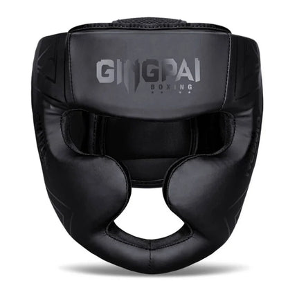 Protect your mind. Unleash your potential. Promotion Boxing MMA Safety Helmet Head Gear Protectors Adult Child Training Headgear Muay Thai Kickboxing Full-covered Helmets